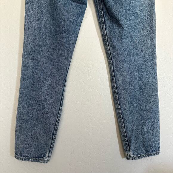 GRLFRND Revolve Karolina Jeans Size 27 High Rise Straight Leg Blue - Picture 5 of 8